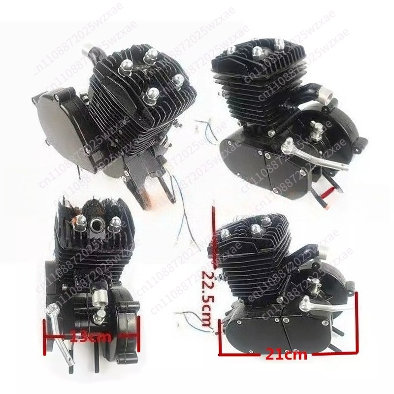 2-Stroke 80cc bicycle engine 1 - Motorcycle Engine Kit 评论和价格