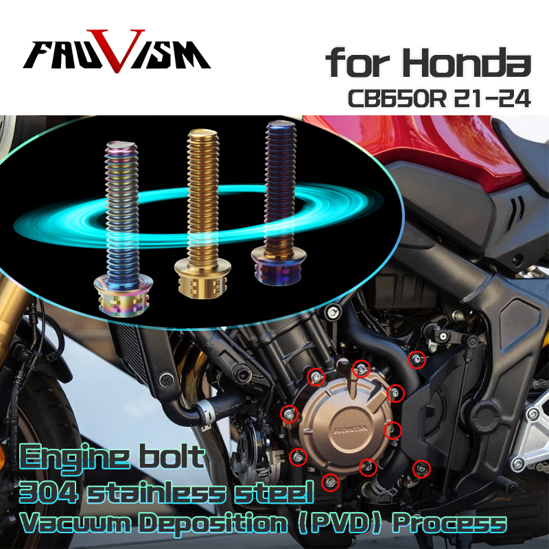 Engine Screws For Honda CBR650 - Motorcycle Engine Parts 评论和价格