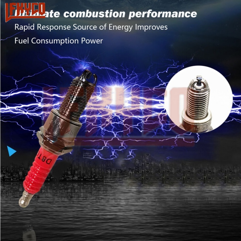 1/2/3/4PCS 3 Electrodes D8TC S - Motorcycle Spark Plug 评论和价格