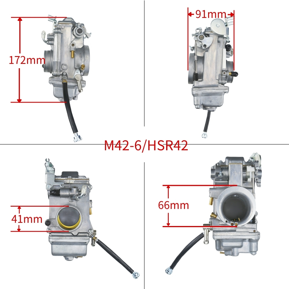 For Mikuni HSR42 HSR45 HSR48 4 - Motorcycle Carburetor 评论和价格