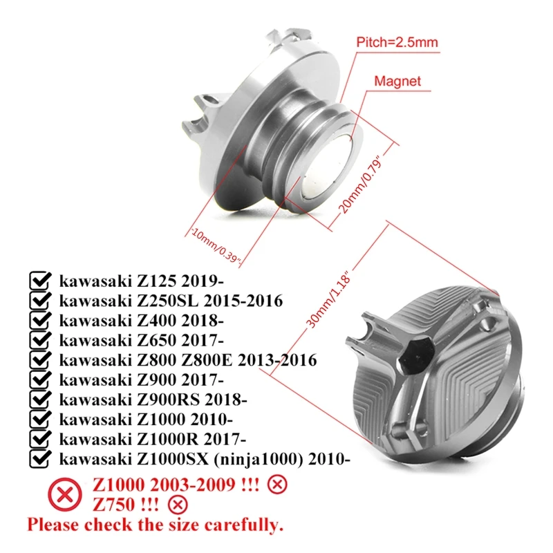 2025 For Kawasaki Z900 RS Z650 - Motorcycle Oil Filter 评论和价格