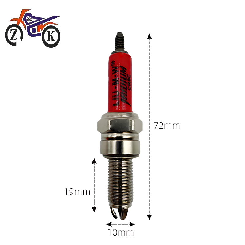 1PCS CR8E 3-Electrode EFI Moto - Motorcycle Spark Plug 评论和价格