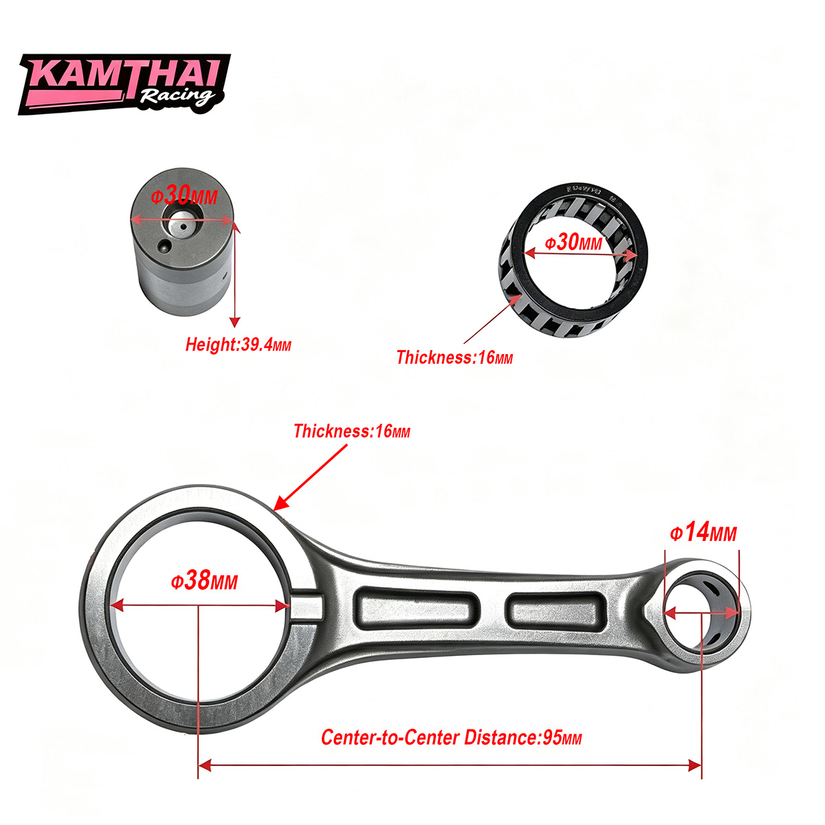 KAMTHAI CNC Machined Crankshaf - Motorcycle Crankshaft 评论和价格